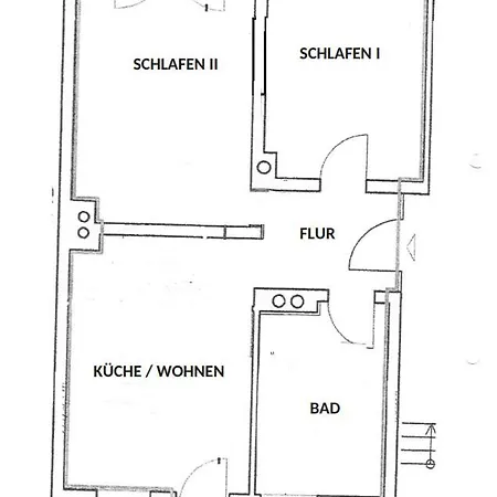 Lägenhet Fewo1846 - Flensia - Geschmackvoll Eingerichtete Mit 2 Schlafzimmern Und Balkon *